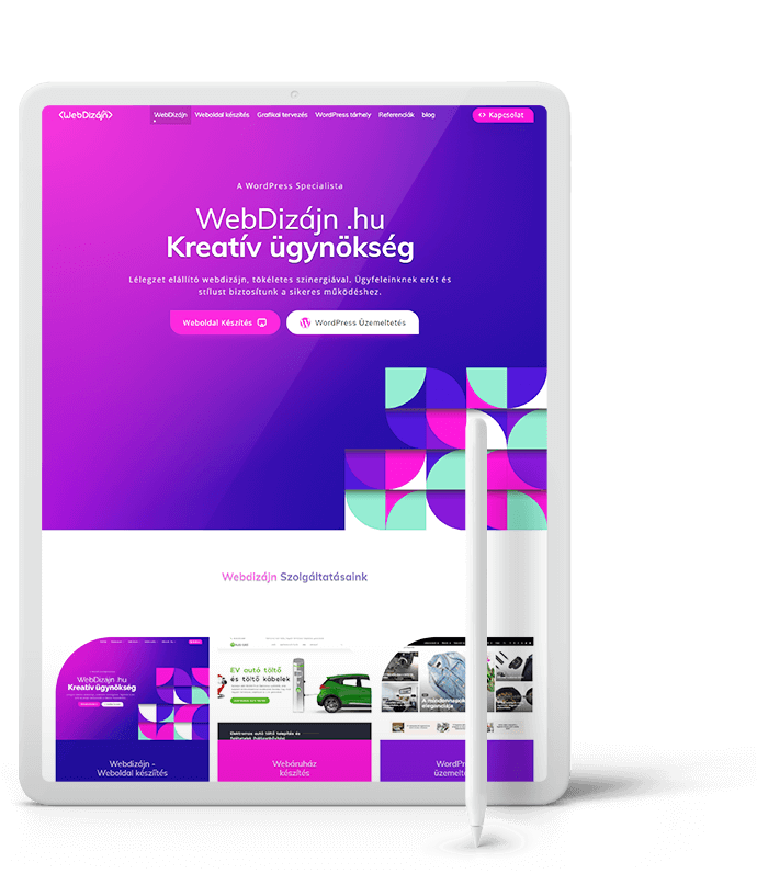 WebDizájn - WebDesign online marketing ügynökség