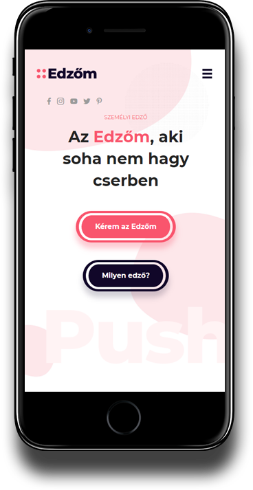 Edzőm - online edző app